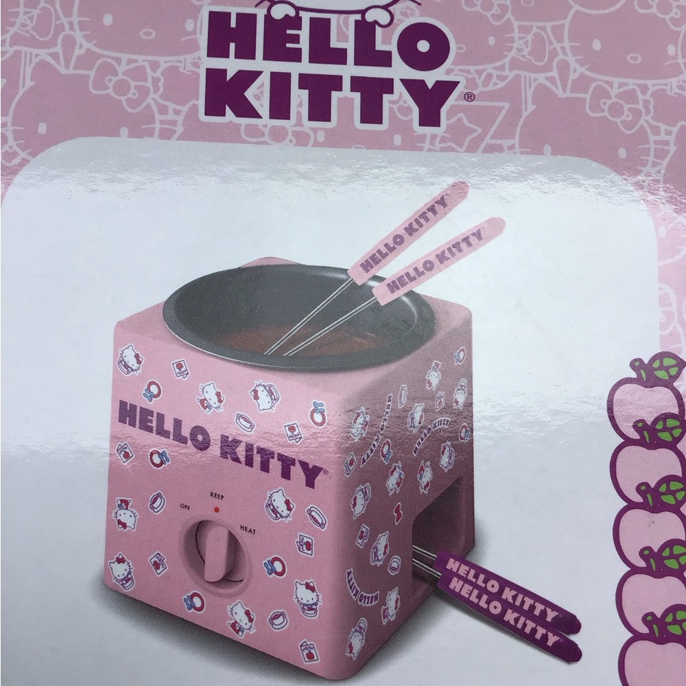 Hello Kitty Pink Fondue Set